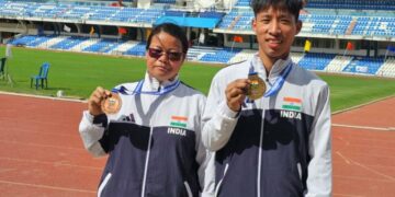 Arunachal Pradesh’s Tingong Wangpan strikes double gold at 7th International Para Athletics C’ship