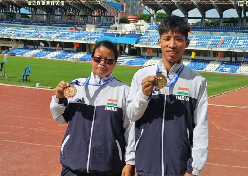Arunachal Pradesh’s Tingong Wangpan strikes double gold at 7th International Para Athletics C’ship