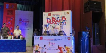 Assam’s Kokrajhar welcomes glorious trophies of 134th edition of ‘Durand Cup’ with fanfare