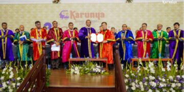 Mizoram CM Lalduhoma conferred with honorary doctorate by Tamil Nadu’s Karunya University