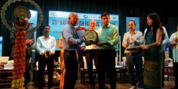 Meghalaya’s Nobin Arengh honoured with ‘Best Fish Farmer Award’ on National Fish Farmers’ Day