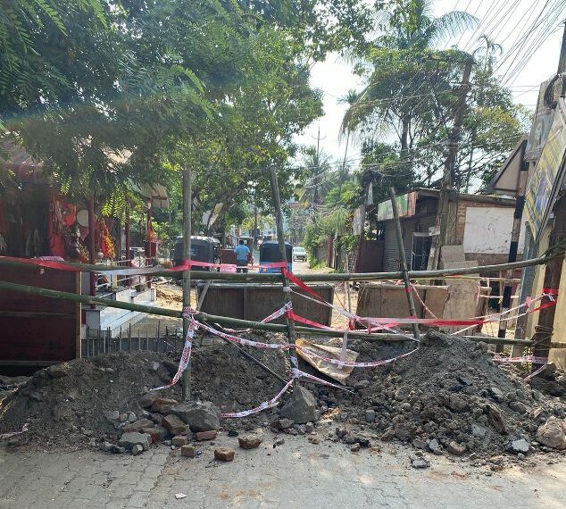 Guwahati: Hatigaon residents outraged over key road fully excavated without notice