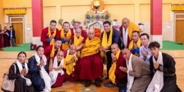 Arunachal Pradesh CM Pema Khandu attends Dalai Lama’s spiritual gathering in Ladakh
