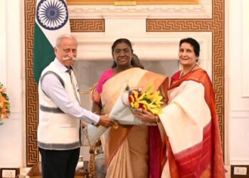 Arunachal Pradesh Governor calls on Prez Murmu, presents orchid compendium