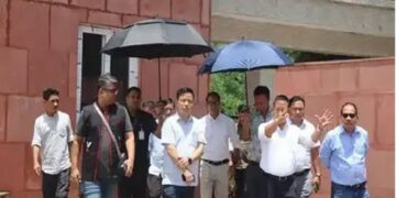 Commonwealth War Graves Commission delegates inspect WWII historical sites in Arunachal Pradesh