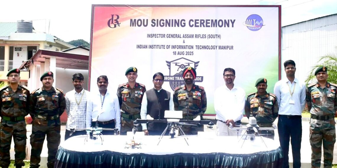 Assam Rifles, IIIT-Manipur join hands to boost advanced drone training