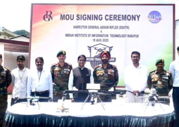 Assam Rifles, IIIT-Manipur join hands to boost advanced drone training