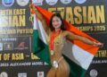 Arunachal Pradesh: Hillang Yajik strikes gold at Asian Bodybuilding & Physique Sports C’ship