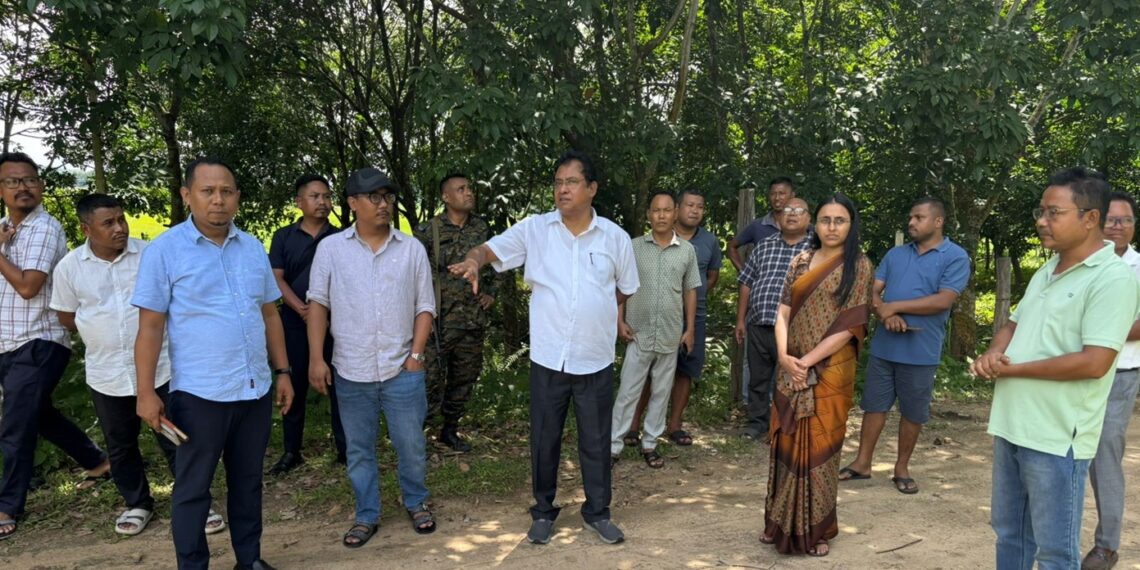 Meghalaya: Mondal reviews MGNREGA projects, schemes in South West Garo Hills