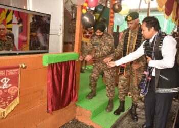 Indian Army inaugurates first-ever Mayudia Café at scenic Mayudia Pass