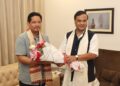 Assam, Meghalaya chief ministers hold talks in Guwahati on key issues