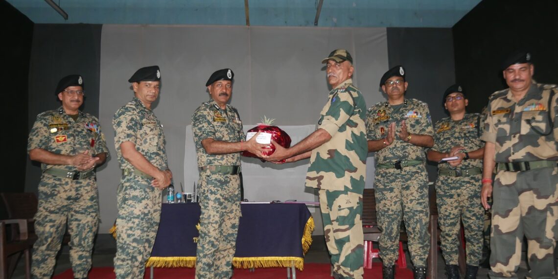 ADG BSF reviews security situation in Manipur amid ongoing unrest