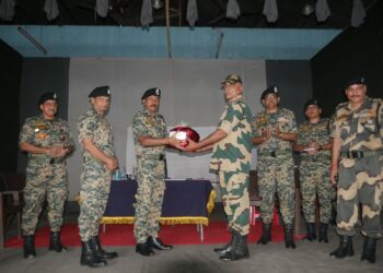 ADG BSF reviews security situation in Manipur amid ongoing unrest