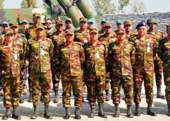 A file photo of Bangladesh troop (X)