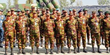 A file photo of Bangladesh troop (X)