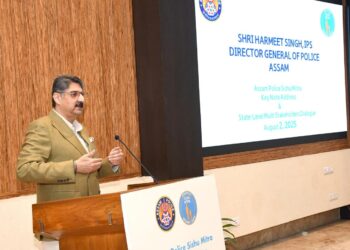 Assam Director General of Police Harmeet Singh