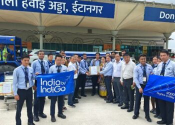 Arunachal Pradesh: Civil Aviation Minister Balo Raja flags off first outbound air cargo service