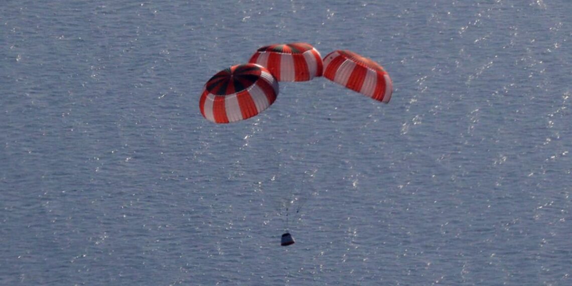 ISRO successfully conducts first air-drop test for Gaganyaan parachute system