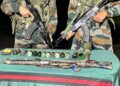 Assam Rifles seize cache of arms, grenades in Mizoram’s Champhai district
