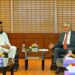 NCP leader Akhtar Hossain meets Pakistan FM Ishaq Dar (ForeignOfficePk/X)