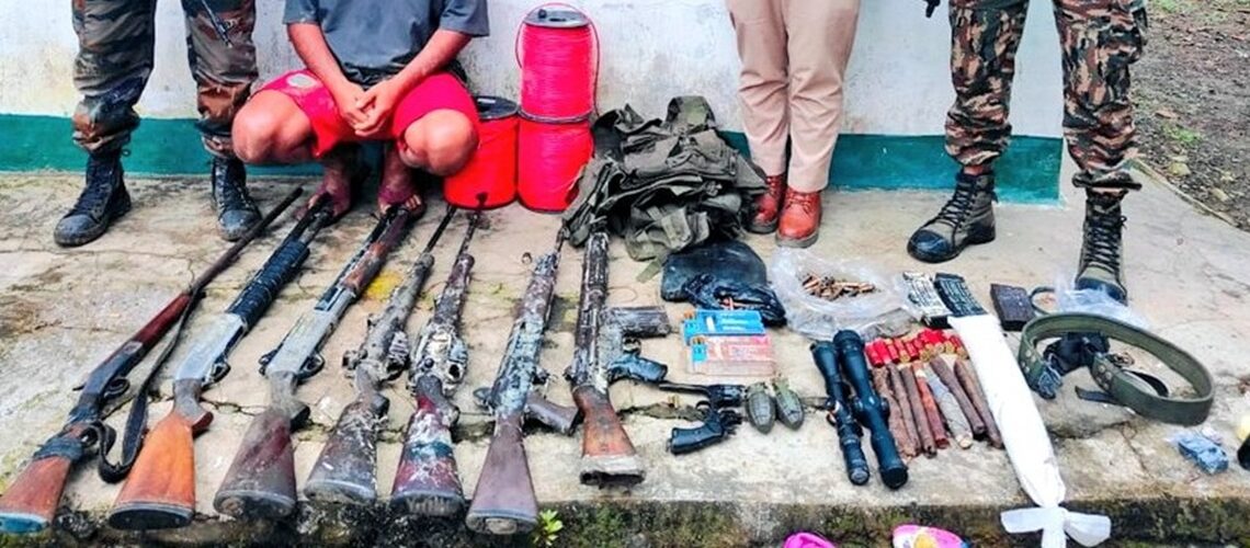 Assam Rifles busts arms haul in Mizoram, recovers war-like stores