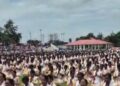 7,000 women in Assam perform ‘Thiyanam’ in bid for record-breaking recital