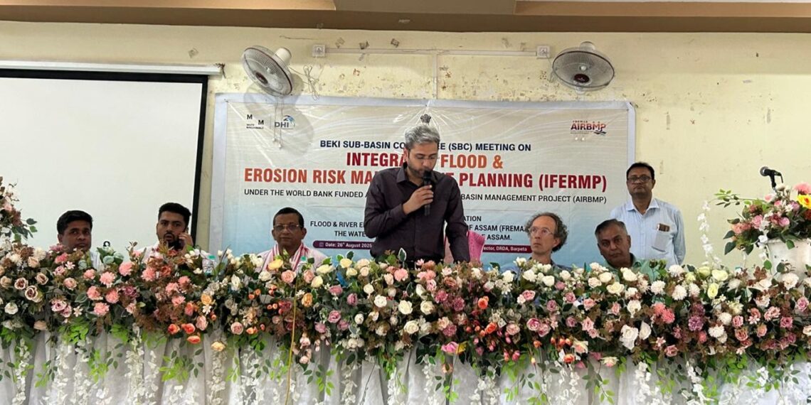 Workshop on flood, erosion risk management for Beki Sub-Basin held in Barpeta