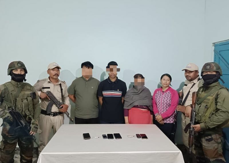 Manipur Police busts extortion racket, arrests three banned KCP outfit cadres