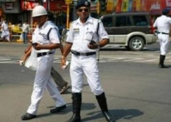 Guwahati Traffic Police revert to traditional white uniforms after 8-year gap