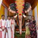 PETA India and actors Raveena Tandon, Rasha Thadani gift mechanical elephant to Jain Temple
