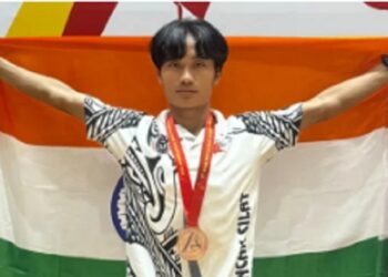 Arunachal Pradesh: Athlete Jeevan Tara bags bronze medal at Asian Pencak Silat Championship