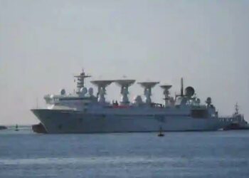Chinese ‘research vessel’ Yuan Wang 5 reported have entered Indian Ocean on September 19 evening