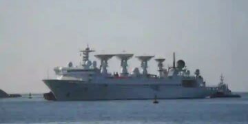 Chinese ‘research vessel’ Yuan Wang 5 reported have entered Indian Ocean on September 19 evening