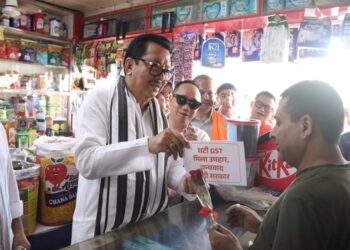 Arunachal Pradesh Deputy CM highlights GST gains in outreach with traders
