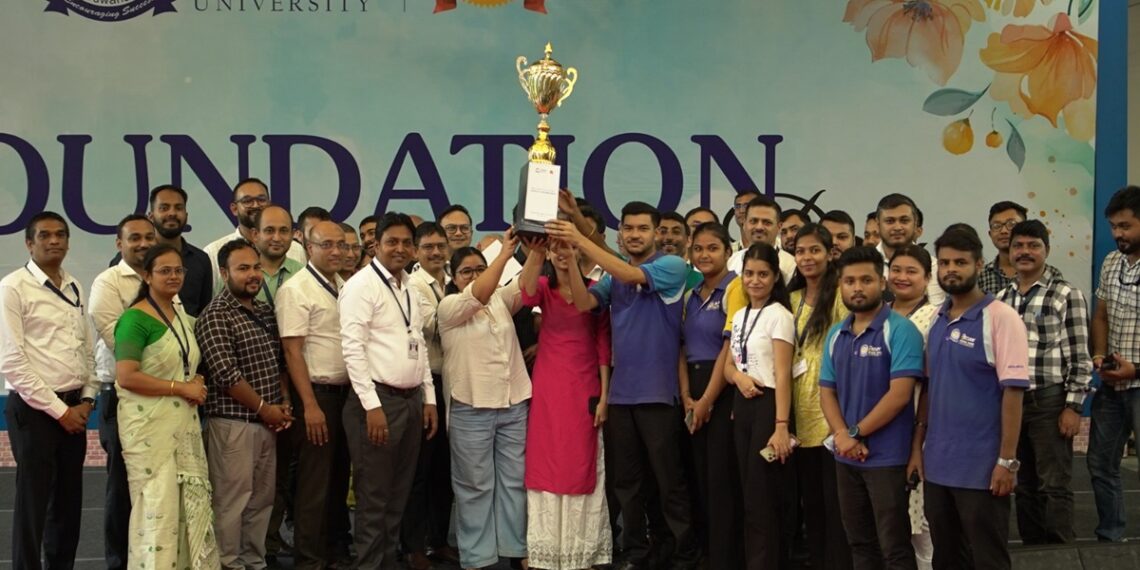 Assam down town University marks 16th Foundation Day with cultural fest, awards ceremony