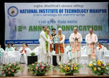 Governor Ajay Kumar Bhalla urges NIT Manipur to deepen focus on research, innovation