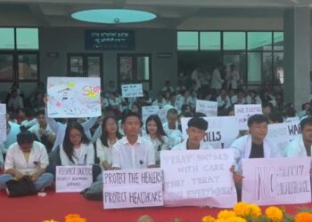 Doctors, nurses strike at Manipur’s RIMS following assault on consultant