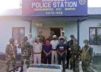 14 held in Manipur security crackdown; arms, narcotics and illegal liquor seized