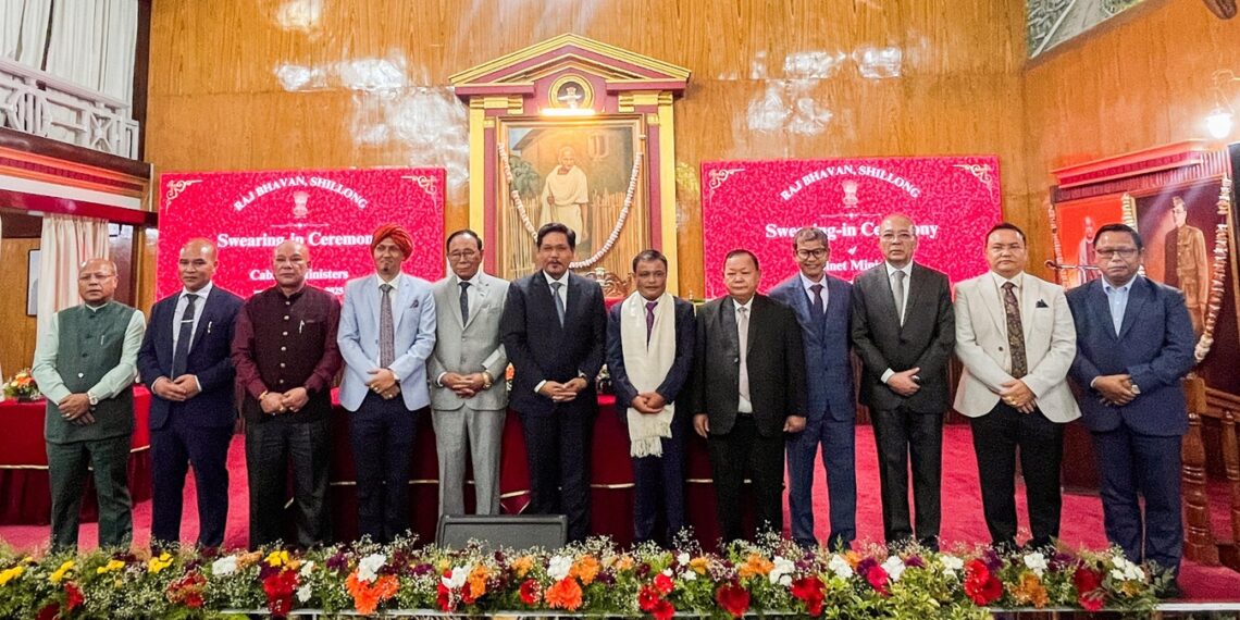 Eight new ministers sworn in as Meghalaya Cabinet gets mid-term reshuffle
