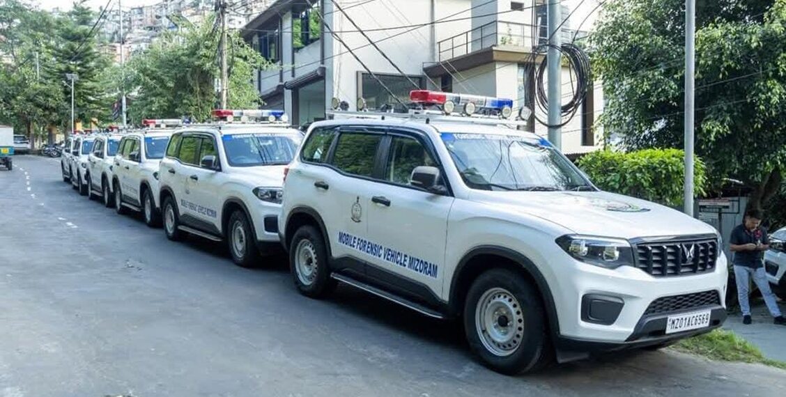 Mizoram government launches 10 mobile forensic vehicles to boost crime investigation