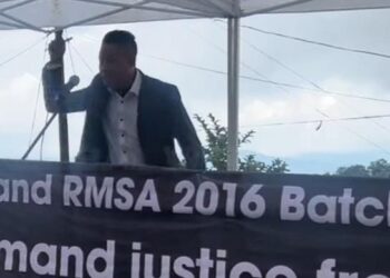 Nagaland RMSA-2016 teachers stage indefinite protest over pay parity