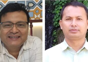 Hemen Sarma and Sanjay Basumatary