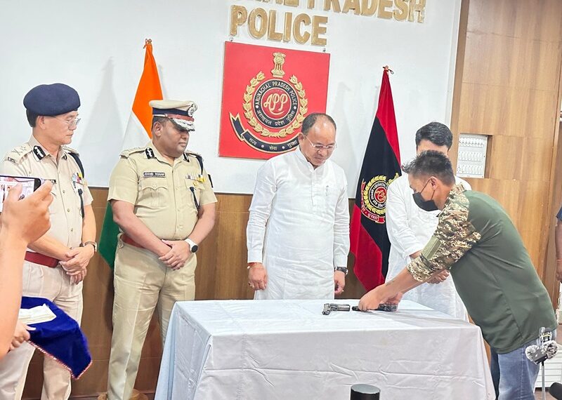 Three UTA militants surrender in Arunachal Pradesh