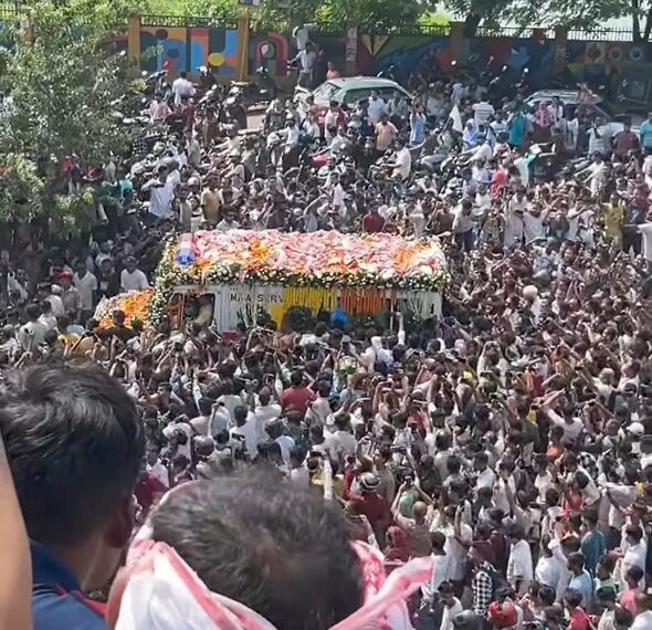 Sea of people flock Guwahati streets as Zubeen Garg begins final journey home
