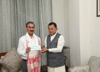Assam govt donates Rs 5 crore, relief material to flood-hit Himachal Pradesh