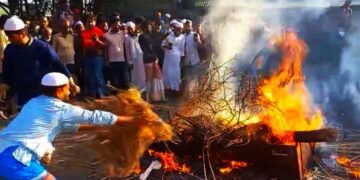 In Bangladesh’s grave destruction and body burning case, local Jamaat and BNP leaders’ role suspected