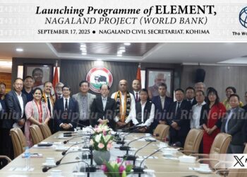 Nagaland CM launches ‘ELEMENT’ project for landscape restoration