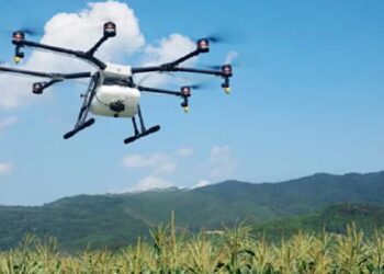 Drones used for the first time in Tripura to combat rubber fungus