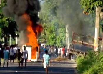 Stone-pelting outside Baksa jail as accused in Zubeen Garg case shifted
