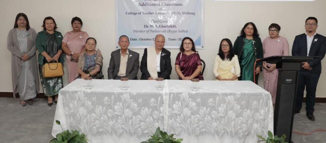 CTE Shillong unveils MPLAD-funded classroom to boost teacher education